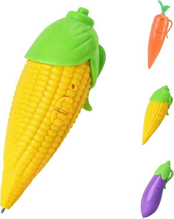 Generic Corn Voice Recorder Pen - Cute Recording Device & Functional Ballpoint Pen,