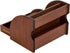 Foraineam Wooden Desk Organizer with Drawer - Remote Control Holder Caddy and Makeup Organizers for Home Office Storage