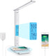 LAOPAO Desk Lamp with Wireless Charger: USB Charging Port, Table Lamp with