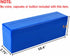 Ettonsun Plastic Coin Storage Box Case for 20 Slab Coin Holders Fit for PCGS NGC PCCB PMGab Coin Holders (Blue)
