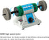 320W Jewelry Polisher, Bench Buffer Polisher Jewelry Grinder Bench Lathe Polishing Buffing Machine Variable Speed