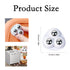 SHEPAILAI 12Pcs 360 Swivel Caster Wheels - Self-Adhesive Stainless Steel Rollers for Furniture, Trash Can, Storage Box