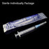 3ml 23Ga 1Inch Wrapped,Pack 100 disposable Syringes with Needle for Industrial and Laboratory, Individually