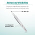 Excelta Tweezers - Anti-Magnetic Stainless Steel, Tapered Ultra-Fine Points for Microscopy Work