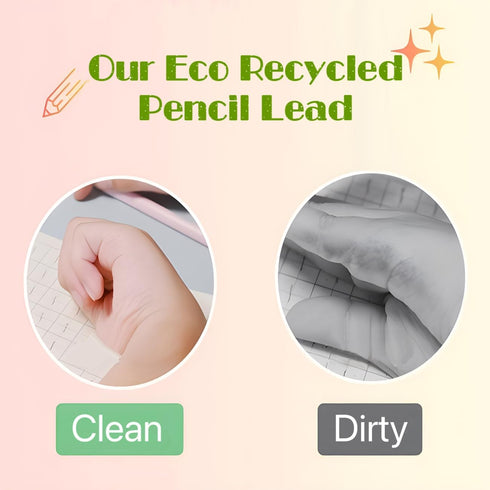 Fun Pencils - Flower Shaped Shavings, Novelty, Cool - Triangular Pencils for Kids, Cute with Erasers, 12 Pack