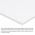 MECCANIXITY ABS Plastic Sheet 7x4x0.2 Inch, White Styrene Sheets for Building Model DIY Crafts (4 Pcs)