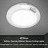 Motion Sensor Battery Operated Lights Indoor LED Closet Lights Battery Powered Motion Detector Stair Lights 210LM 6000K for Laundry Stairwell Hallway Shed Kitchen Cabinet - Cool White by Awanber