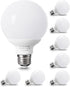 8 Pack Daylight LED Globe Light Bulbs, 120V 60 Watt Equivalent, E26 Medium Base, Non-Dimmable 5000K Bright G25
