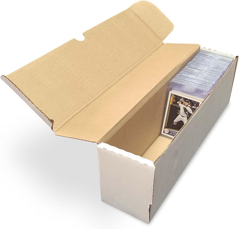 BCW Semi Rigid #1 Card Holder Storage Box, Holds 350 Semi-Rigid Card Holders, 14" Sports Cards Storage