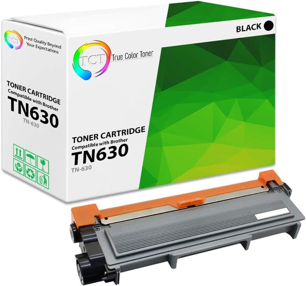 TCT Premium Compatible Toner Cartridge Replacement for Brother TN-630 TN630 Black for HL-L2340DW L2360DW MFC-L2700DW