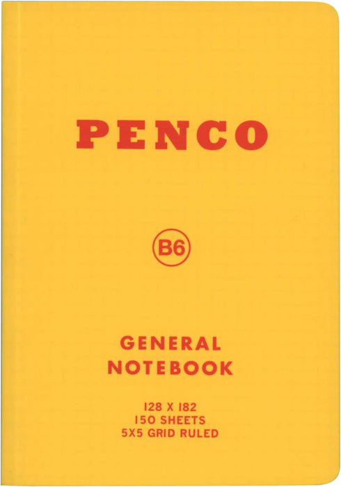 Hi-Tide Penko B6 Square Notebook, Yellow CN159