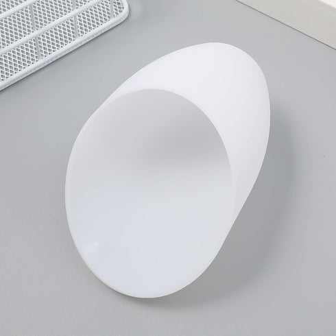 5-Pack 5.35X4.33X1.37 Inch DOITOOL Horseshoe Design Lampshades Plastic Lamp Shade Covers for Floor and Table Lamps