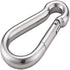 4 Inch Spring Snap Hook 304 Stainless Steel Quick Link Lock Fastener Hook for Boating, 400 lbs Maximum Capacity, 2 Pcs