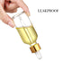AOZITA 4 Set of 2 oz Clear Dropper Bottles (60ml) with 1 Funnel & 4 Labels - Glass Tincture Bottles for Essential Oils