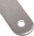 BQLZR 10 Pack Stainless Steel 2 Holes Flat Corner Brace Plate Connector, 47x15.5x5mm