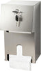 ZSHIGANMA Commercial Double Rolls Toilet Paper Dispenser Holder,Heavy Duty Stainless Steel Tissue Dispenser