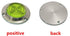 50mm Scale High Precision Horizontal Bubble Level, Aluminium Case Bullseye Spirit Bubble for Surveying Instruments
