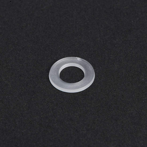 uxcell Nylon Flat Washers M6, 11mm OD, 6mm ID, 0.8mm Thickness Sealing Gasket for Faucet Pipe Water Hose, Pack of 200