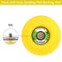 3-Inch 3" M6*1.0 Thread(6mm) Dual-Action Hook & Loop Fastener Flexible Backing Plate, Sanding Back Pad for Orbital