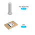Hex Bolts (1/2-13x2"), 20Pcs 304 Stainless Steel Fully Threaded Hex Head Screws for Furniture Repair, Silver