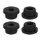 uxcell 4Pcs Rubber Grommets 21mm Drill Hole, 12mm ID Hole Top Hat