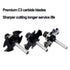 3pcs Set 1/4 4-Wings, 9/16" 1/4" 1/8" 3/32") Slot Cutter Router Bit Shank - Depth, Carbide Tip, Wood Slotting Cutter