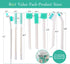 Small Cleaning Brushes for Household Cleaning, Crevice Tool Set for Window Tracks, Humidifier, Keyboard