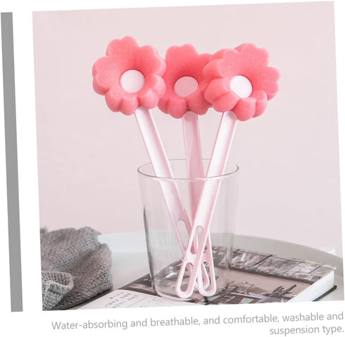 TOYANDONA Long Handle Bottle Brush Long Sponge Brush for Cleaning Glassware Kitchenware Water Bottles for Bathroom
