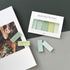 Monolike Color Palette Sticky Grid 500 C Set 4p - Self-Adhesive Memo Pad with 30 Sheets
