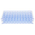 Test Tube Rack, 3-Tier Detachable Blue Plastic Holder for Laboratory Scientific Experiments