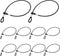 Vin Beauty 10PCS Stainless Steel Cable with Loops, 12 Inch 2mm Security Cable Short