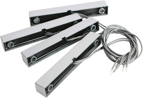 Aoje-Link MC-58 NC Wired Magnetic Switch Door Window Reed Switch Micro Alarm Magnetic Contact Security (4pcs)