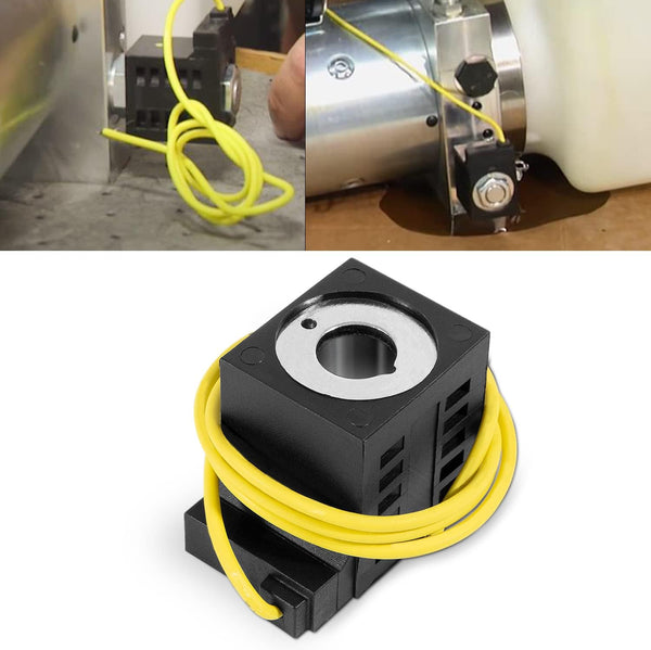10226-08 Solenoid Coil for 10 VDC Hydraulic Power Unit, 1/2 Hole, Fits Valve Stem Series 08, 80, 88, 98