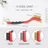 v cool livat 3 Set Pcs Soft Grip Wire Brush Brass/Stainless Steel/Nylon Stripper Brushes for Cleaning Rust