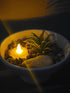 YIWER Battery Tea Lights Candles, LED Tea Lights Pack of 12 with 200 Hours Warm Yellow Light