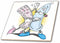 3dRose A Funny Drawing of a Condom and a Pack of Birth