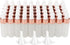 Kesell 50 Pack Dropper Bottles, 5ml Frosted Glass Sample Bottles for Essential Oils, with 3 Funnels, Rose Gold Cap