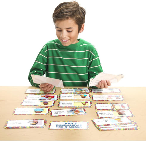 Really Good Stuff When I Am Frustrated Card Set - Kids Activity for Classroom or Home, Grade K-3