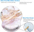 Ergonomic Design Mouse Pad with Wrist Rest Support, Cute SOFE Cloth, Non-Slip PU Base Mouse Mat for Gaming & Working