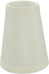 Aspen Creative 32661-2B, 2 1/2" 4" 5" Set 2 Empire Clip-On Chandelier Lamp Shade, Off-White, Top x Bottom x Slant