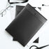 VANRA Vertical File Folders Poly Filing Envelope Plastic Project Folder with Snap Button Closure for A4 Letter Size Paper (Pack of 5, Black) by VANRA