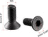 uxcell M3x8mm 10.9 Carbon Steel Countersunk Head Hex Socket Screw, Pack of 50
