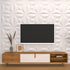 40 3D 11.8"*11.8" 3D PCS Wall Panels for Interior Dcor White Wall Covering PanelsPVC Textured Tile for Living