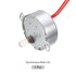 Synchronous Gear Motor AC 12V 2-2.4RPM 50-60Hz D Shaft CCW/CW Electric Motor for Turntable, Cup Turner