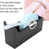 Portable Tape Dispenser for Eyelash Extension, Office Desktop Tape Cutter Holder (Black)