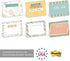 Lunch Box Fill in Sticky Note Assortment / 4" x 3" Encouragement Repositionable Sticky Notes/Set of 6 Love Note Pads/Made in The USA