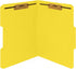 50 1/3 2 50 Pack Yellow Fastener File Folders - Cut Reinforced Tab - Durable Prongs Bonded Fastener Designed