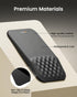 ProtoArc MP50 12x8 Inches, Ergonomic Mouse Pad with Wrist Rest, PU Leather Mousepad with Massage Design, Soft Memory