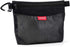 pack all Water-Resistant Zipper Pouch, Mesh Bags for Storage, Travel, Office (Black, Small)