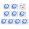 10PCS PVDF Syringe Filter 0.22µm Sterile Hydrophilic Filtration Lab Filters, 25mm Membrane Diameter
